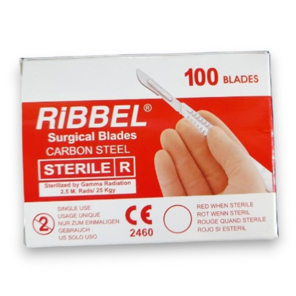 Ribbel Bistüri Ucu Karbon Çelik NO:20